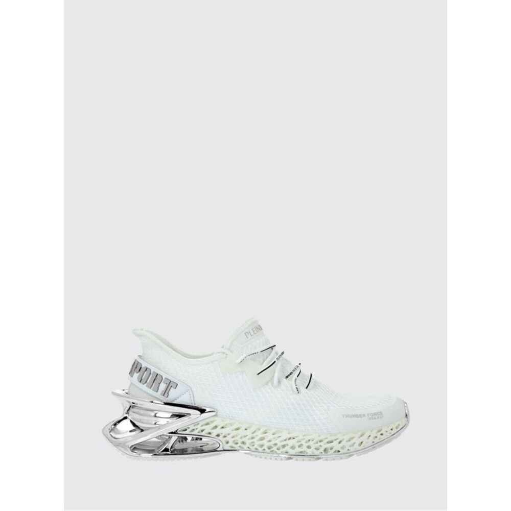 Plein Sport Men Plein Sport Thunder Force Gen.X-01 Mesh Low-Top Sneakers